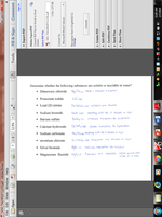 Solubility practice answers