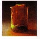 Copper objects illustrating chemical properties