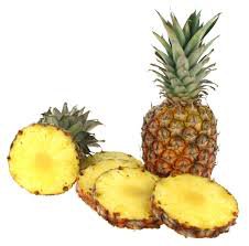 Pineapple, representing pineapple flavor from esters