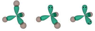 Molecules with sp3 hybridization