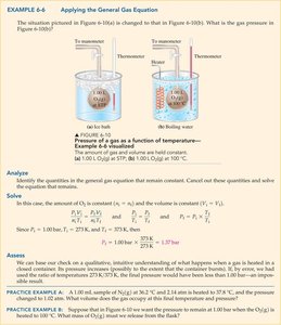 Worked example: Applying the general gas equation