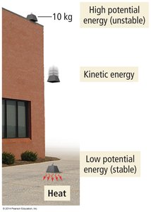 Potential and kinetic energy