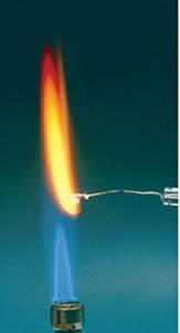 Sodium flame test