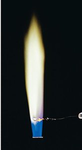 Barium flame test