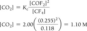 Calculation of CO2 concentration