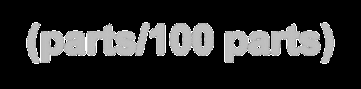 (parts/100 parts)
