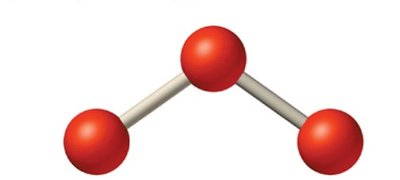 Bent molecular geometry