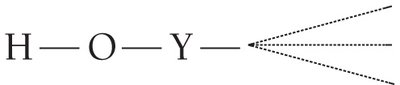 General structure of oxyacid
