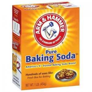 Baking soda, a common base