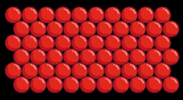 Diagram of a pure substance (element)