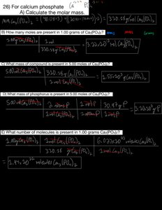 Empirical formula calculation example