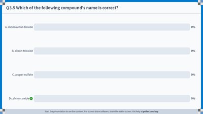 Recognizing ionic and molecular compounds