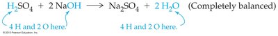 Completely balanced equation