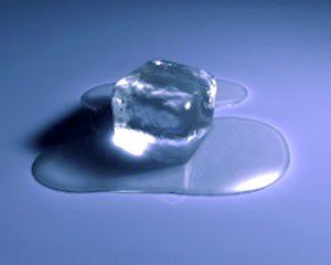 Melting ice as a physical change