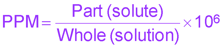 PPM formula
