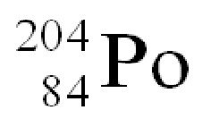 Isotope 204/84 Po