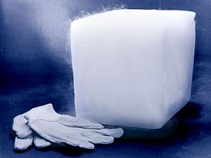 Molecular solid: dry ice