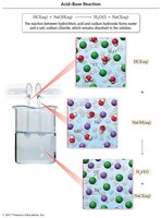 Molecular equation for acid-base reaction