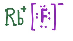 RbF Lewis symbol
