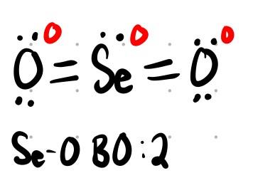 SeO2 Lewis structure