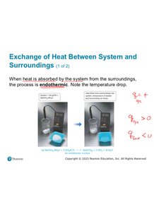 Endothermic process example