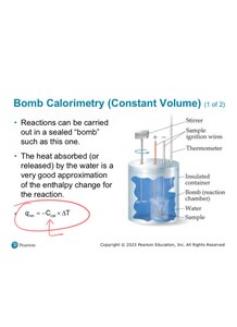 Bomb calorimetry introduction
