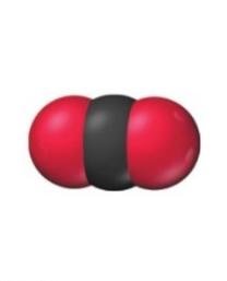 Molecular model of methane