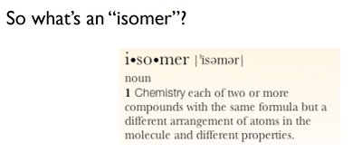 Definition of isomer