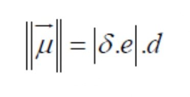 Dipole moment formula