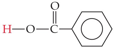 Benzoic acid structure