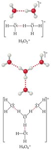 Hydrogen bonding in water clusters