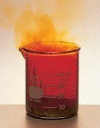 Sodium burning in chlorine