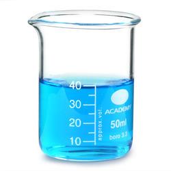 Beaker with solution