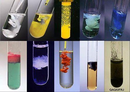 Suspension and precipitate