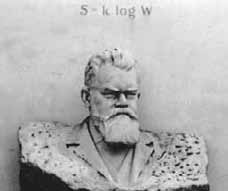 Relación de Boltzmann en lápida