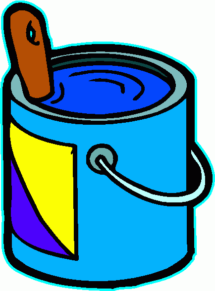 Paint can, representing a colloid