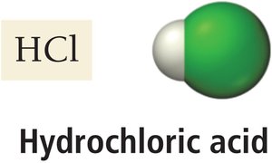 Structures of sulfuric acid and nitric acid