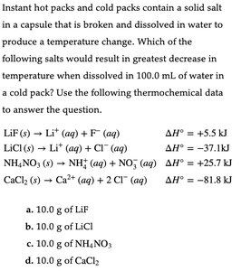 Calorimeter diagram