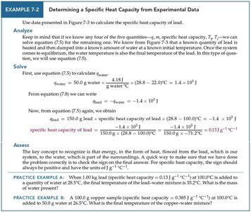 Worked example: calculating heat