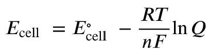 Nernst equation