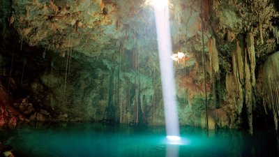 Underground river system of the Yucatan Peninsula