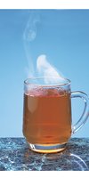 Temperature increases dissolving rate