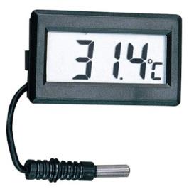 Digital thermometer showing temperature