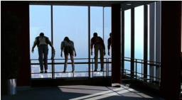 Elevator at Willis Tower, representing work done by the system