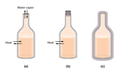 Open, closed, and isolated systems