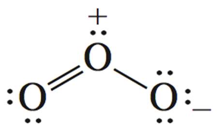 Ozone resonance structures