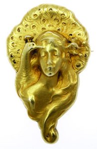 Gold jewelry, illustrating resistance to oxidation