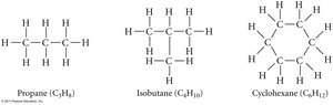 Carbon bonding examples
