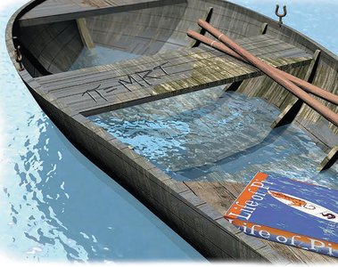 Boat with osmotic pressure equation Pi = MRT