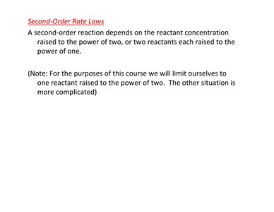 Concept check for determining reaction order from plot